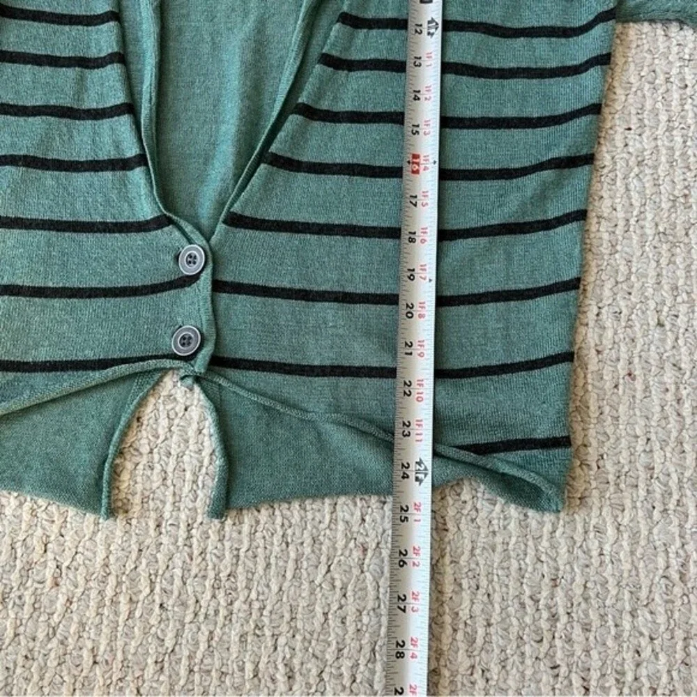 Free People linen knit top